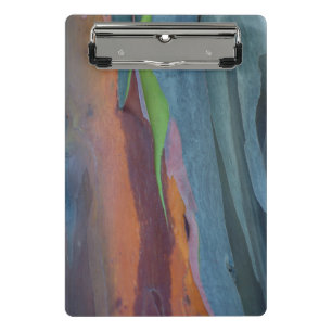 Abstrakt vom Regenbogengummibaum Mini Klemmbrett