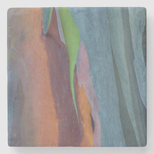 Abstrakt vom Regenbogengummibaum Steinuntersetzer
