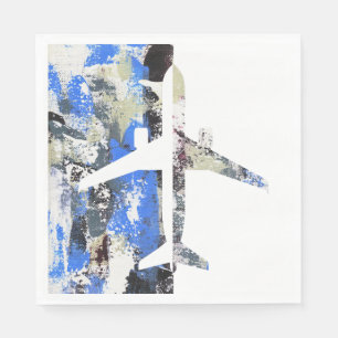 Abstrakt von Michael Moffa Serviette