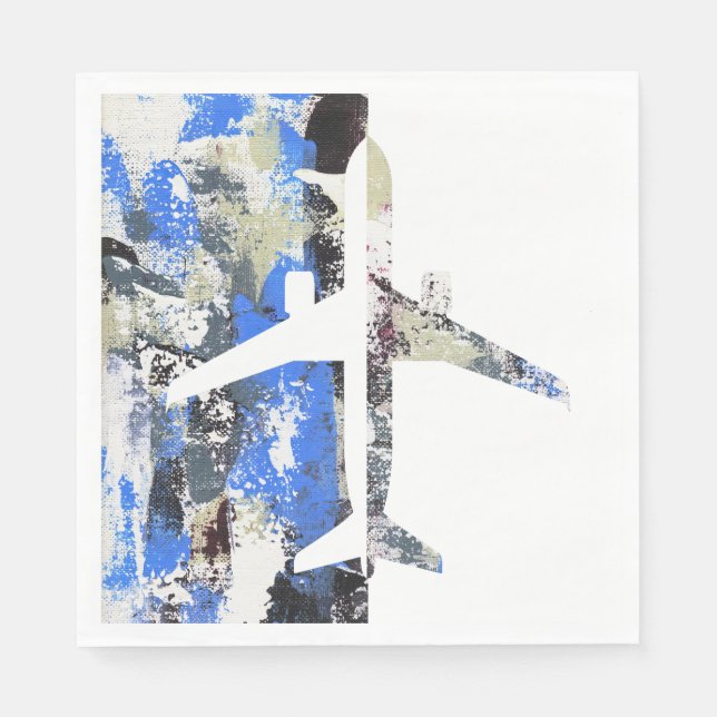 Abstrakt von Michael Moffa Serviette (Vorderseite)