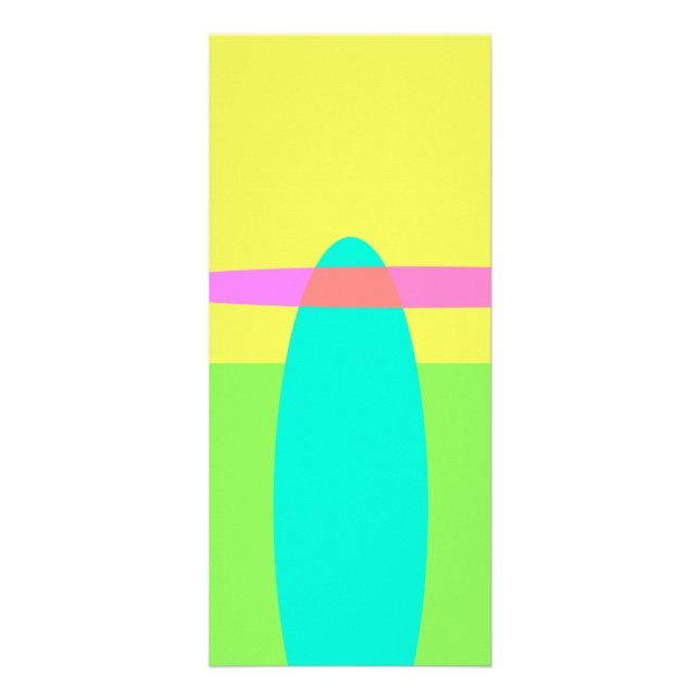 Abstrakt Werbekarte (Vorne)