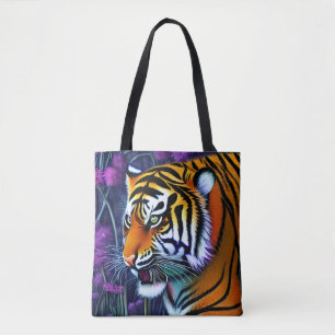 Abstrakt Wild Majestic Predator Tiger