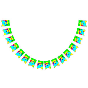 Abstrakt Wimpelkette
