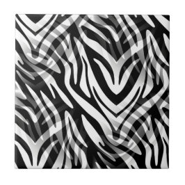 Abstrakt Zebra Fliese