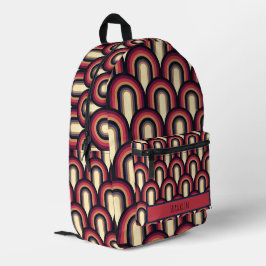 Abstrakt Zeichnend I-Individuelle Name Bedruckter Rucksack