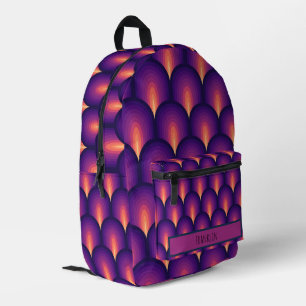 Abstrakt Zeichnend I-Individuelle Name Bedruckter Rucksack