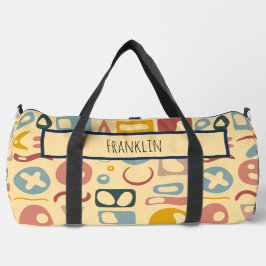 Abstrakt Zeichnend I-Individuelle Name Duffle Bag