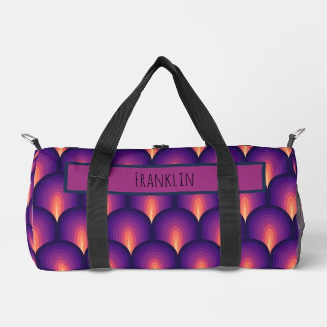 Abstrakt Zeichnend I-Individuelle Name Duffle Bag (Vorderseite)