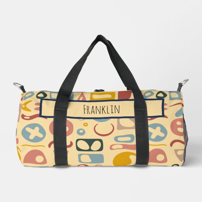 Abstrakt Zeichnend I-Individuelle Name Duffle Bag (Vorderseite)