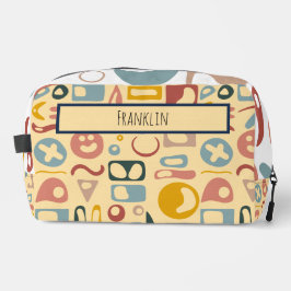 Abstrakt Zeichnend I-Individuelle Name Waschbeutel