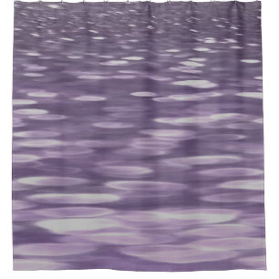 Abstrakte 1: Ultra Violet Shimmer Duschvorhang