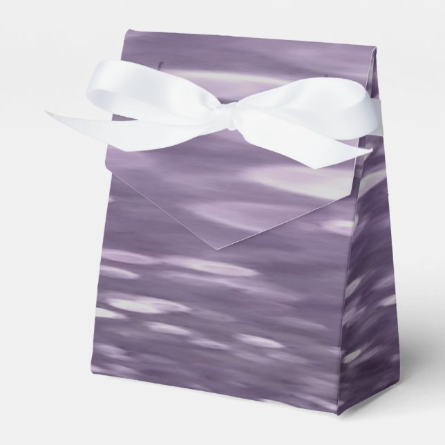 Abstrakte 1: Ultra Violet Shimmer Geschenkschachtel (Vorderseite)