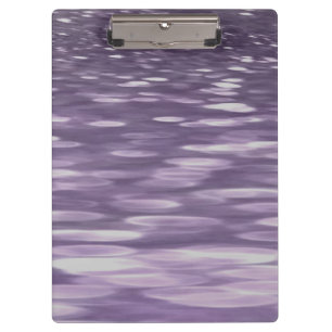 Abstrakte 1: Ultra Violet Shimmer Klemmbrett