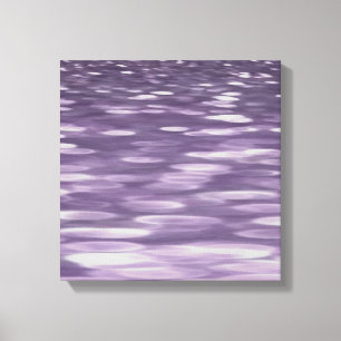 Abstrakte 1: Ultra Violet Shimmer Leinwanddruck