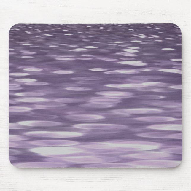 Abstrakte 1: Ultra Violet Shimmer Mousepad (Vorne)
