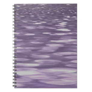 Abstrakte 1: Ultra Violet Shimmer Notizblock