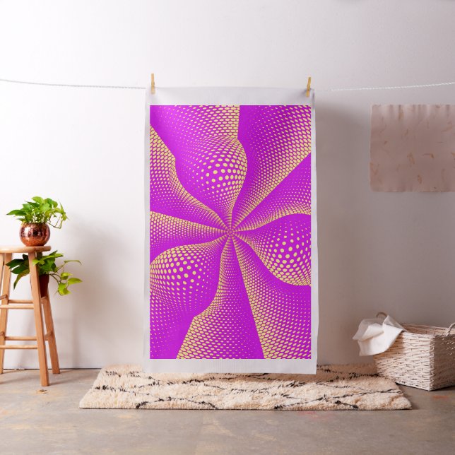 abstrakte 3D-Art 10B-Stoffe Stoff (Beispiel)
