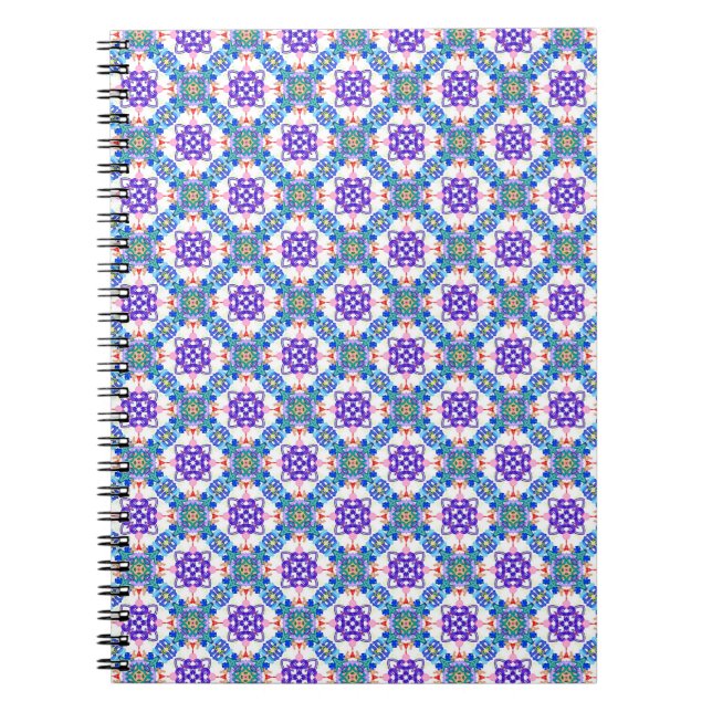 Abstrakte 3D-Illustration des modernen Pattern3d i Notizblock (Vorderseite)