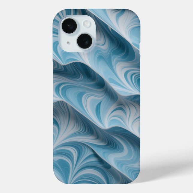 abstrakte 3D- Marmorstruktur Case-Mate iPhone Hülle (Rückseite)