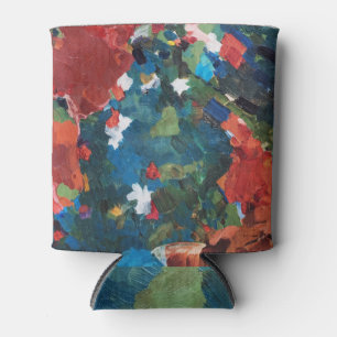 Abstrakte Acrylfarbe Hintergrund. Dosenkühler