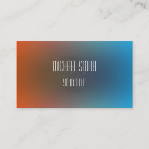 Abstrakte Acrylfarben Visitenkarte