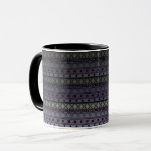 Abstrakte afrikanische ethnische traditionelle Ein Tasse