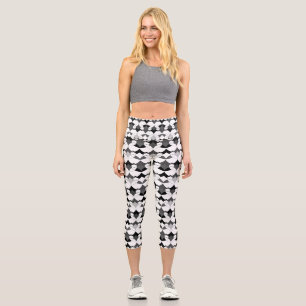 Abstrakte afrikanische Ethno Capri Leggings