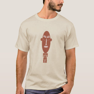 Abstrakte afrikanische Stammeskunst T-Shirt