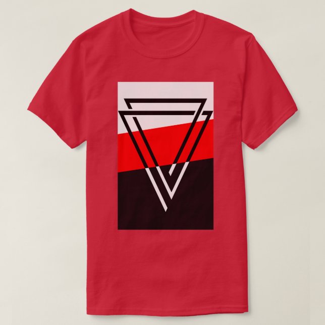Abstrakte Alchemy Double Tri T-Shirt (Design vorne)