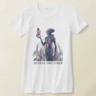 Abstrakte Alien T-Shirt