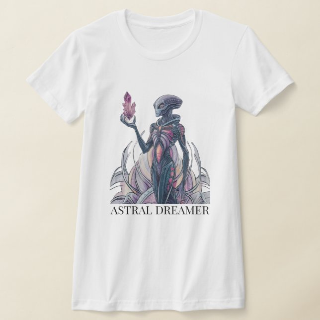 Abstrakte Alien T-Shirt (Ablage )