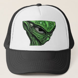 Abstrakte Alien Truckerkappe