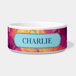 Abstrakte Alkoholblasen Napf