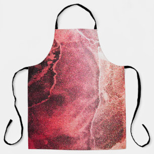 Abstrakte alkoholfreie Malerei Moderne Kunst Hinte Schürze