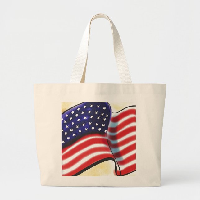 Abstrakte Altglorietts-Tasche Jumbo Stoffbeutel (Vorne)