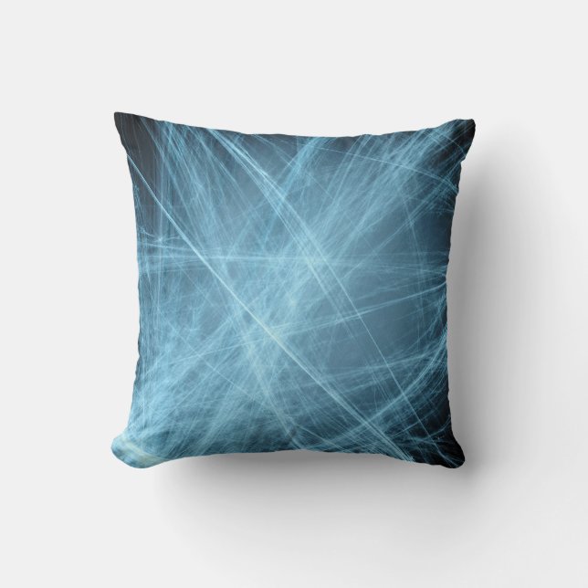 Abstrakte amerikanische MoJo-Pillows Kissen (Vorderseite)