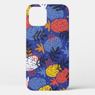 Abstrakte Ananas Blätter Vintages Muster Case-Mate iPhone Hülle
