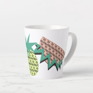 Abstrakte Ananas Wassermelone Milchtasse