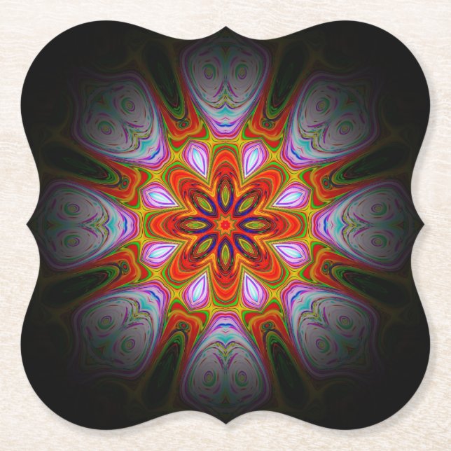 Abstrakte Antike Art-18434 Untersetzer (Vorderseite)