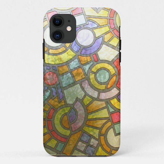 Abstrakte antike Junk Art Solid Shin Case-Mate iPhone Hülle (Rückseite)
