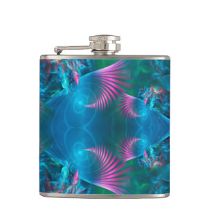 Abstrakte Apophyse Fraktal III Flachmann