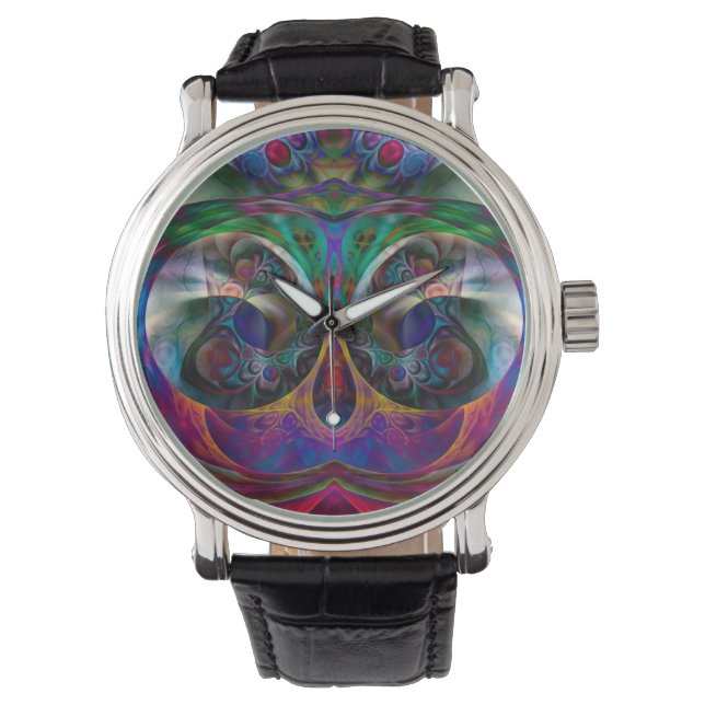 Abstrakte Apophyse I Armbanduhr (Vorderseite)