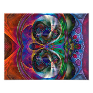 Abstrakte Apophyse I Fotodruck