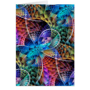 Abstrakte Apophysis-Fraktal X