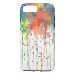 Abstrakte Aquarell-Kunst mit Tropfen Case-Mate iPhone Hülle
