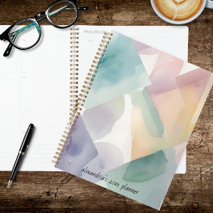 Abstrakte Aquarell Planer