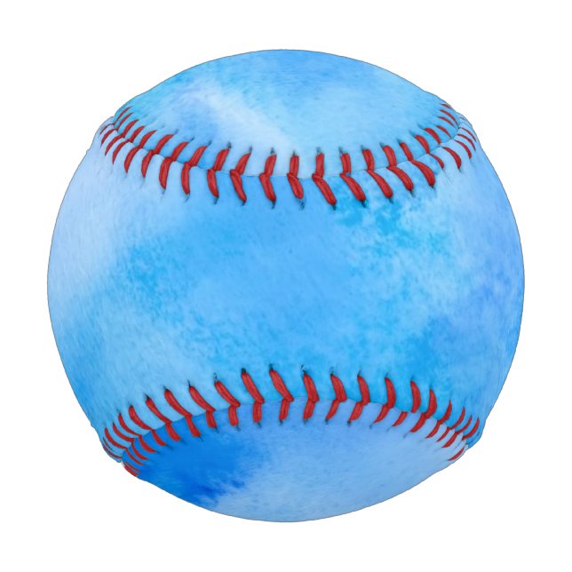 Abstrakte Aquarellbilder Baseball (Vorderseite)