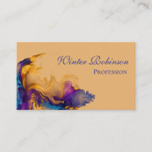 Abstrakte Aquarellfarbe, goldfarben