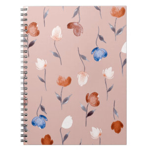 Abstrakte Aquarellfarbe: Pastell Nahtlos. Notizblock