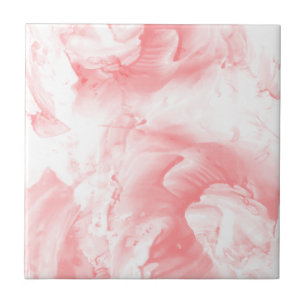 Abstrakte Aquarellfarbe Rosa Fliese